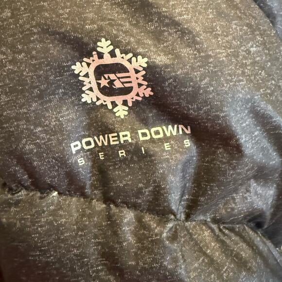 Free Country Black Down Puffer Jacket with Faux Fur Hood - Picture 8 of 11